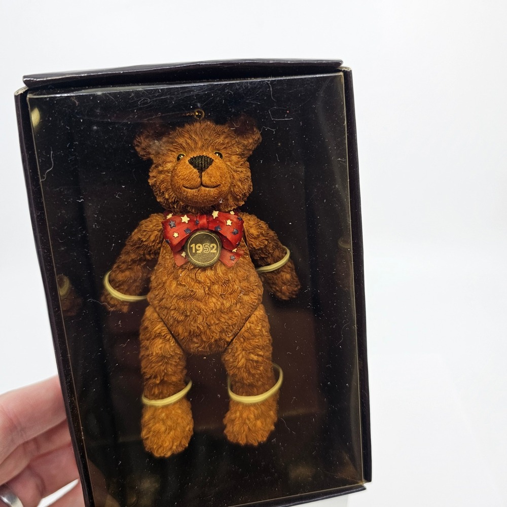 Wish Bear Ornament Commemorating the 100th Anniversary of Teddy Bear 2002
